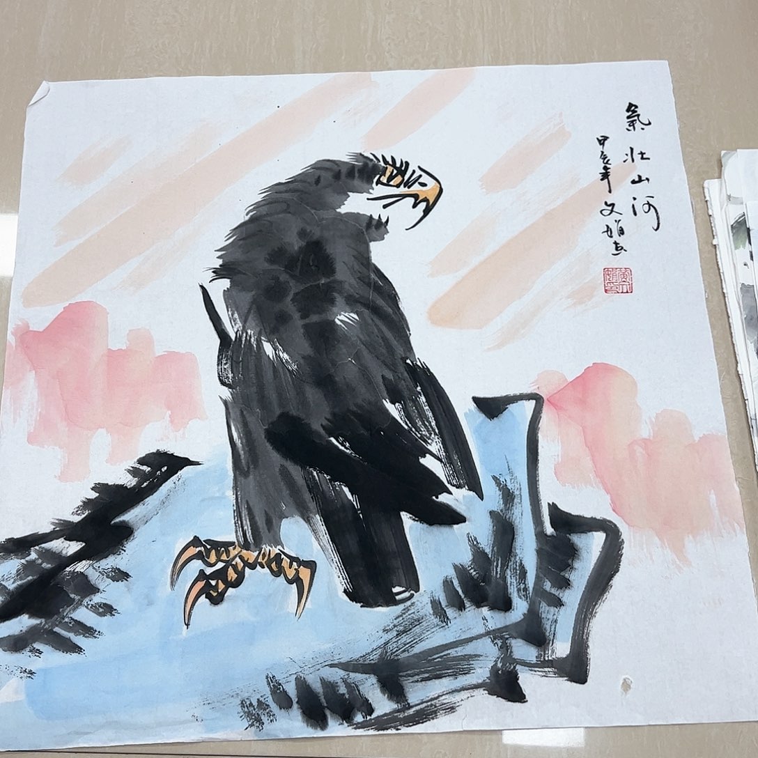国画精品国画作品