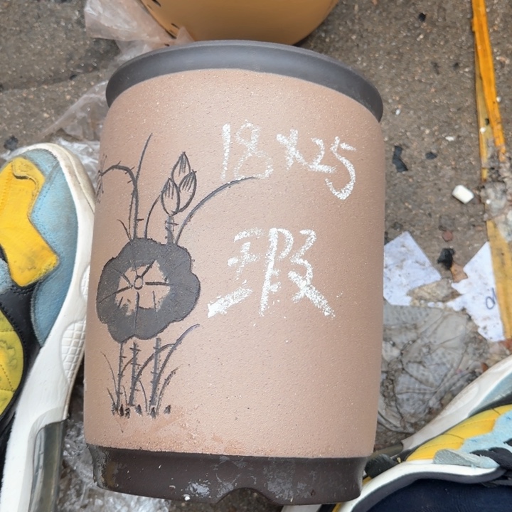 紫砂花盆特价清仓