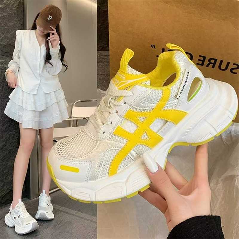 【顺丰直邮】镂空老爹鞋女款2025年新款运动鞋鞋子女网鞋女透气网面