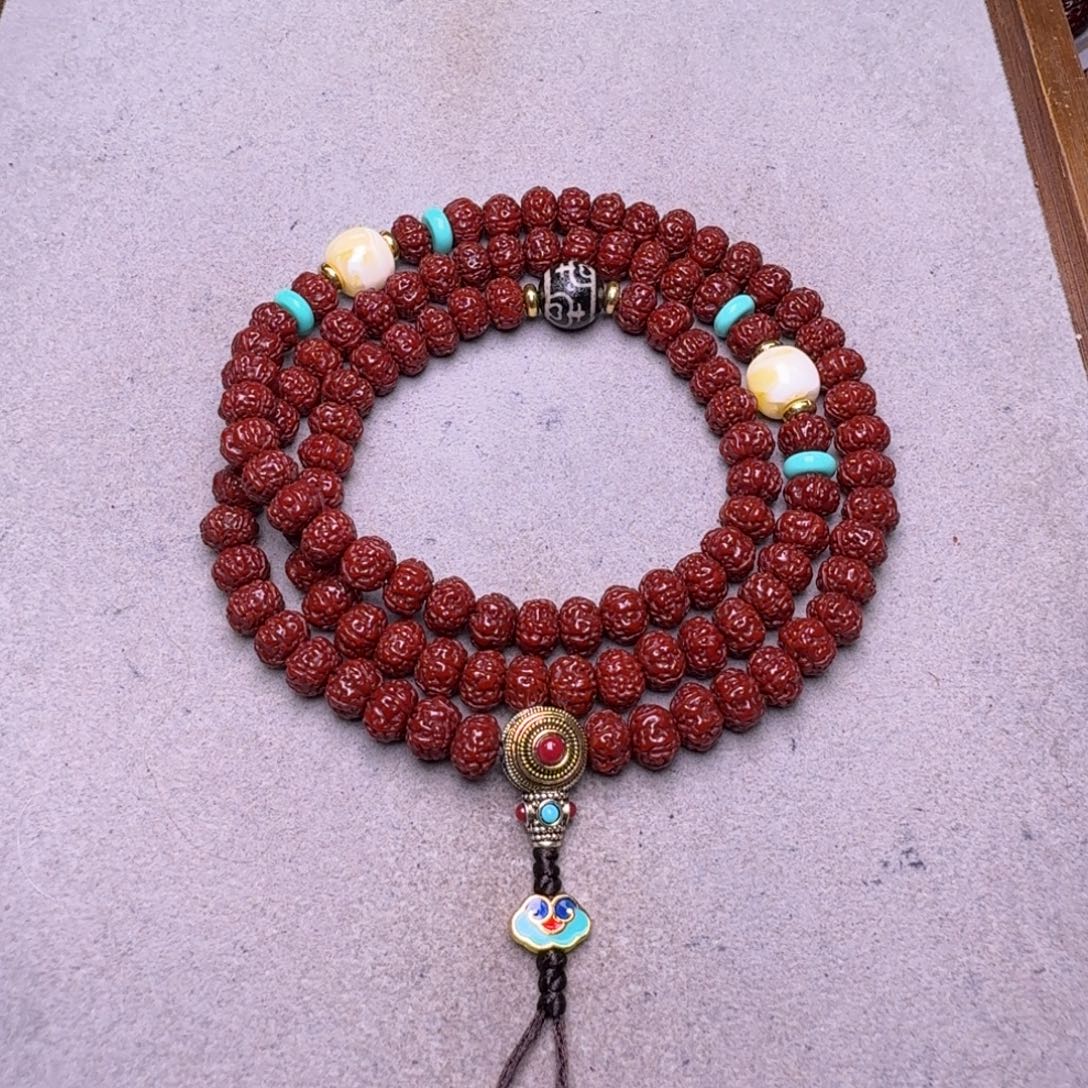 ぃ****吊坠金刚菩提树王108