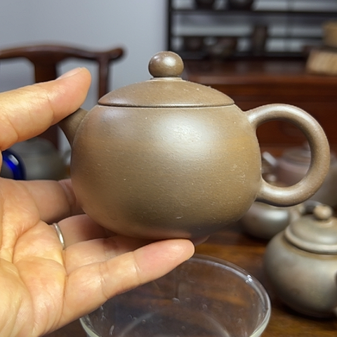 戬谷龙窑柴烧茶壶24