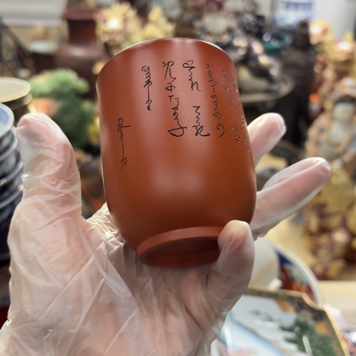 波***仔陶瓷古美术置物摆件