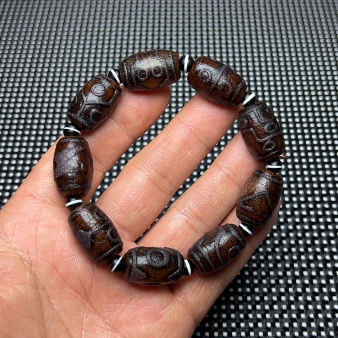 玛瑙/玉髓项链未镶嵌猪*