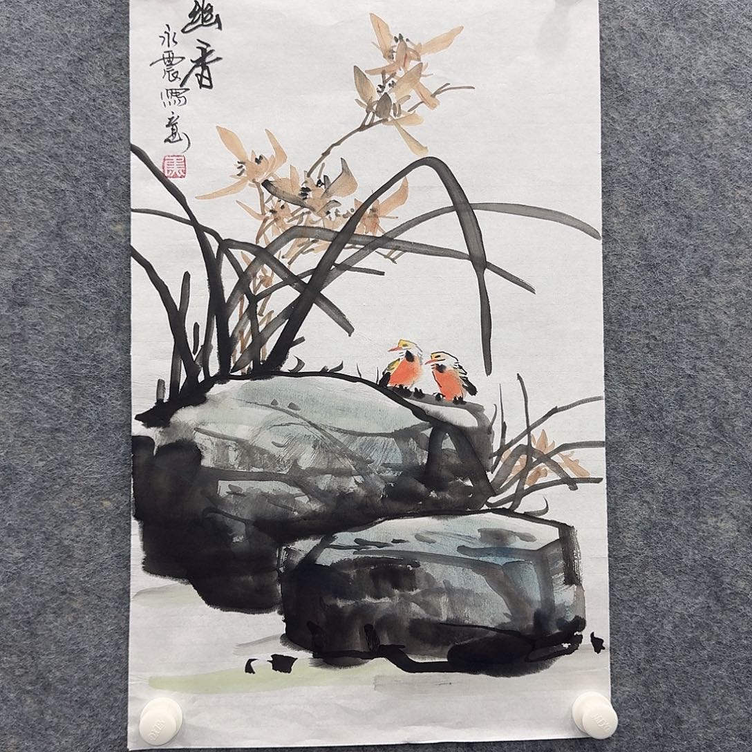 国画国画纯手绘制