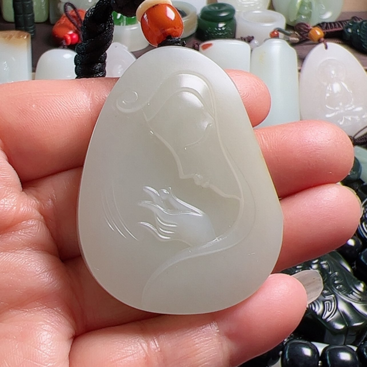 【闪购商品】和田玉未镶嵌颈饰