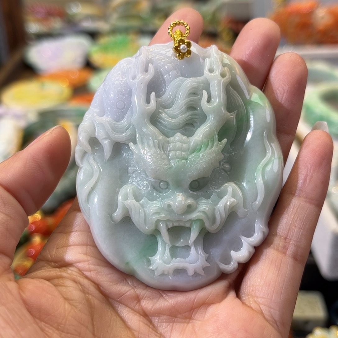 翡翠颈饰未镶嵌待编款