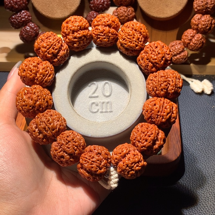 手串金刚菩提24+定制款方尊金龙