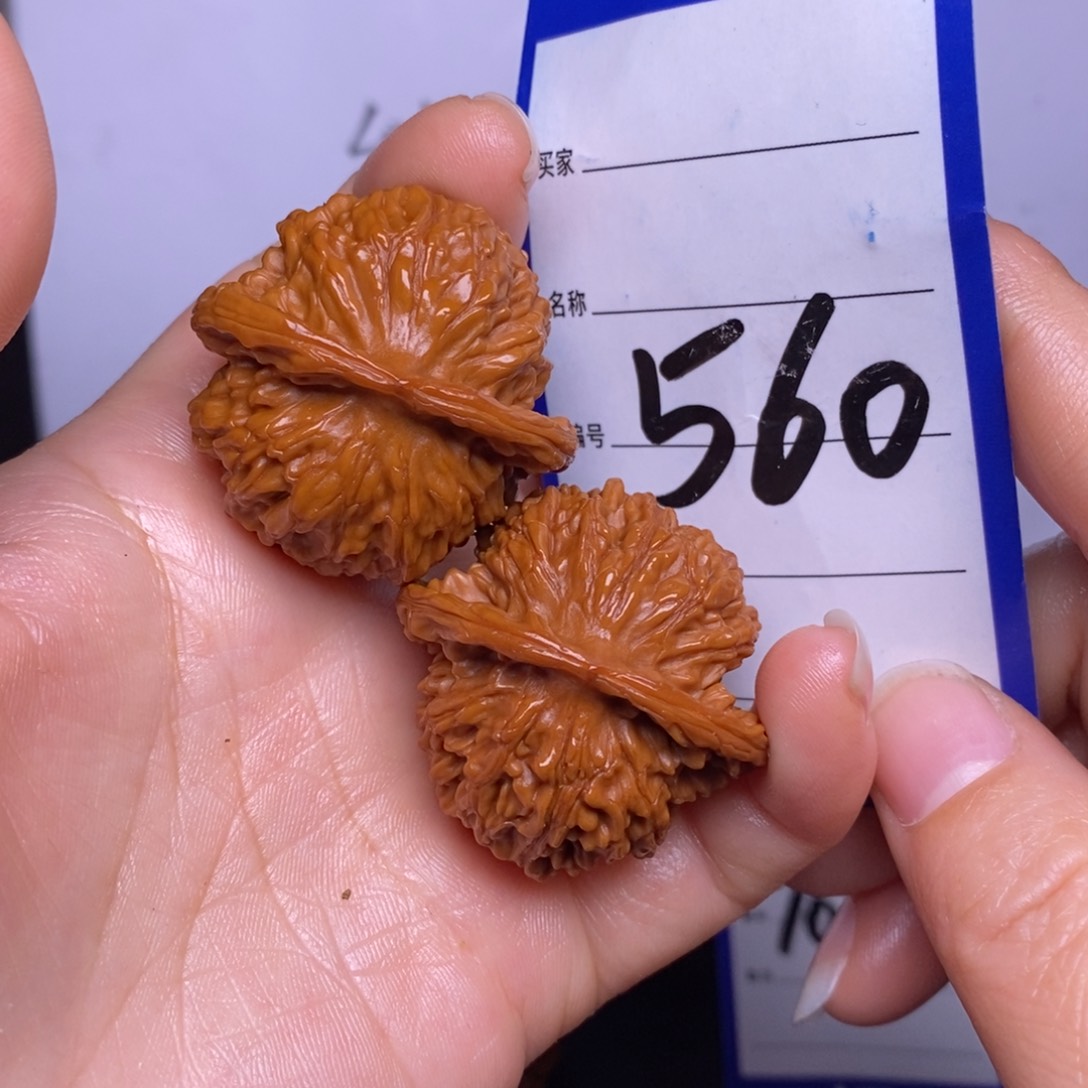 文玩核桃把件560/37涞水野生