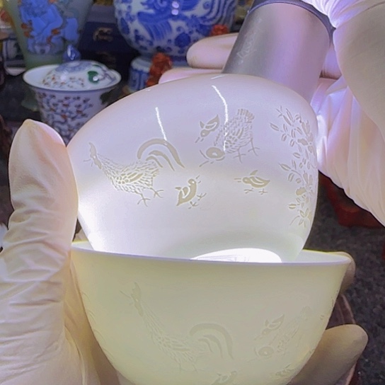 瓷片摆件家居设计的设计