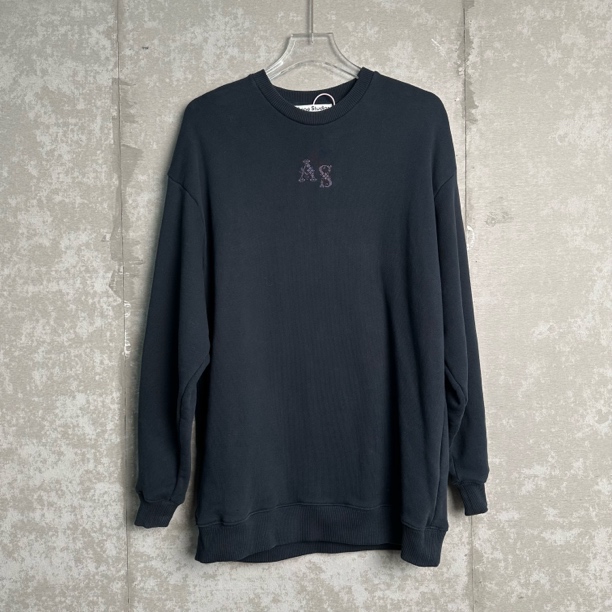 未使用 WE11 DONE M *1/Acne Studio/刺绣logo圆领卫衣/12763