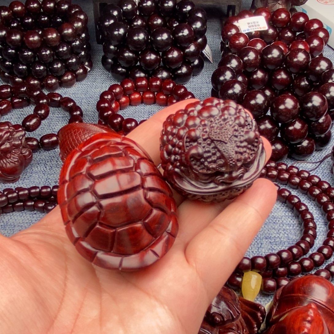 秋***雨檀香紫檀（小叶紫檀）手串/手链