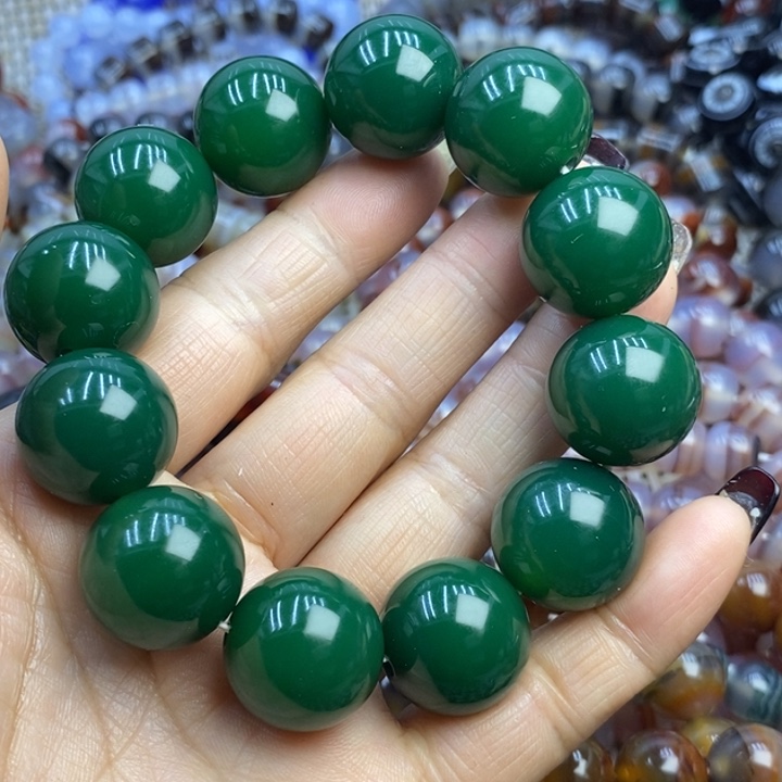 玛瑙/玉髓手链未镶嵌⑧*客