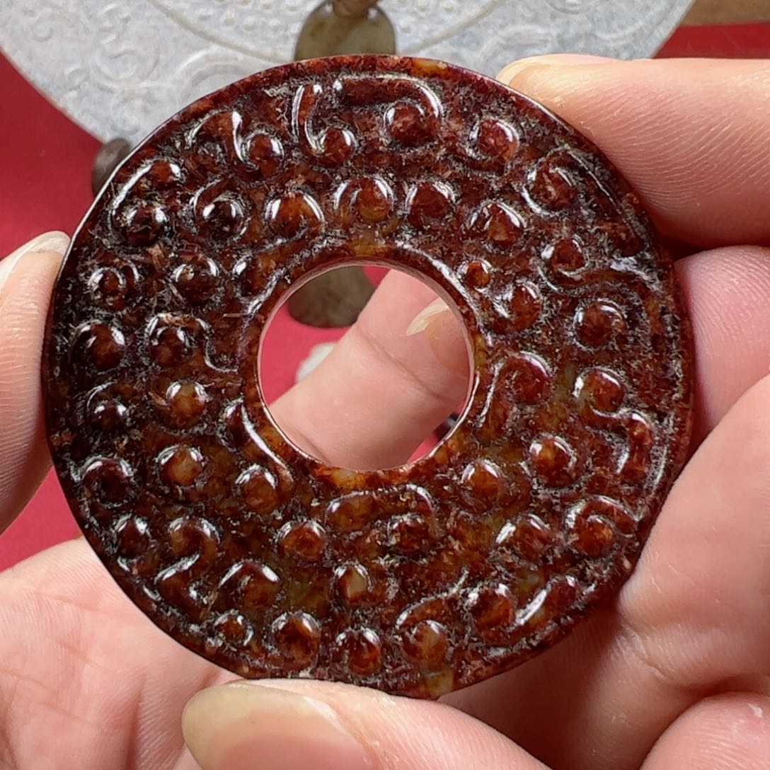 和田玉挂件未镶嵌品*