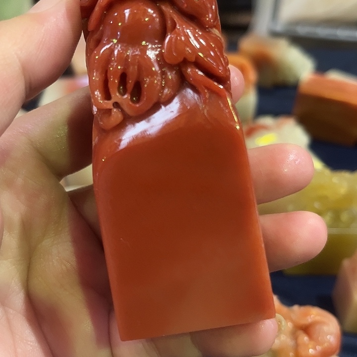 老挝石老挝保利石印章
