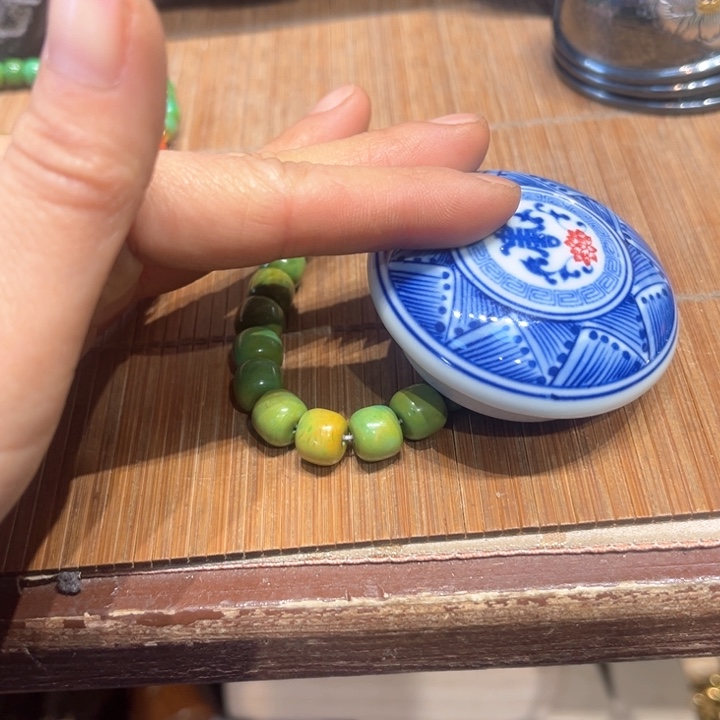 蜜安罐瓷香炉锡茶则