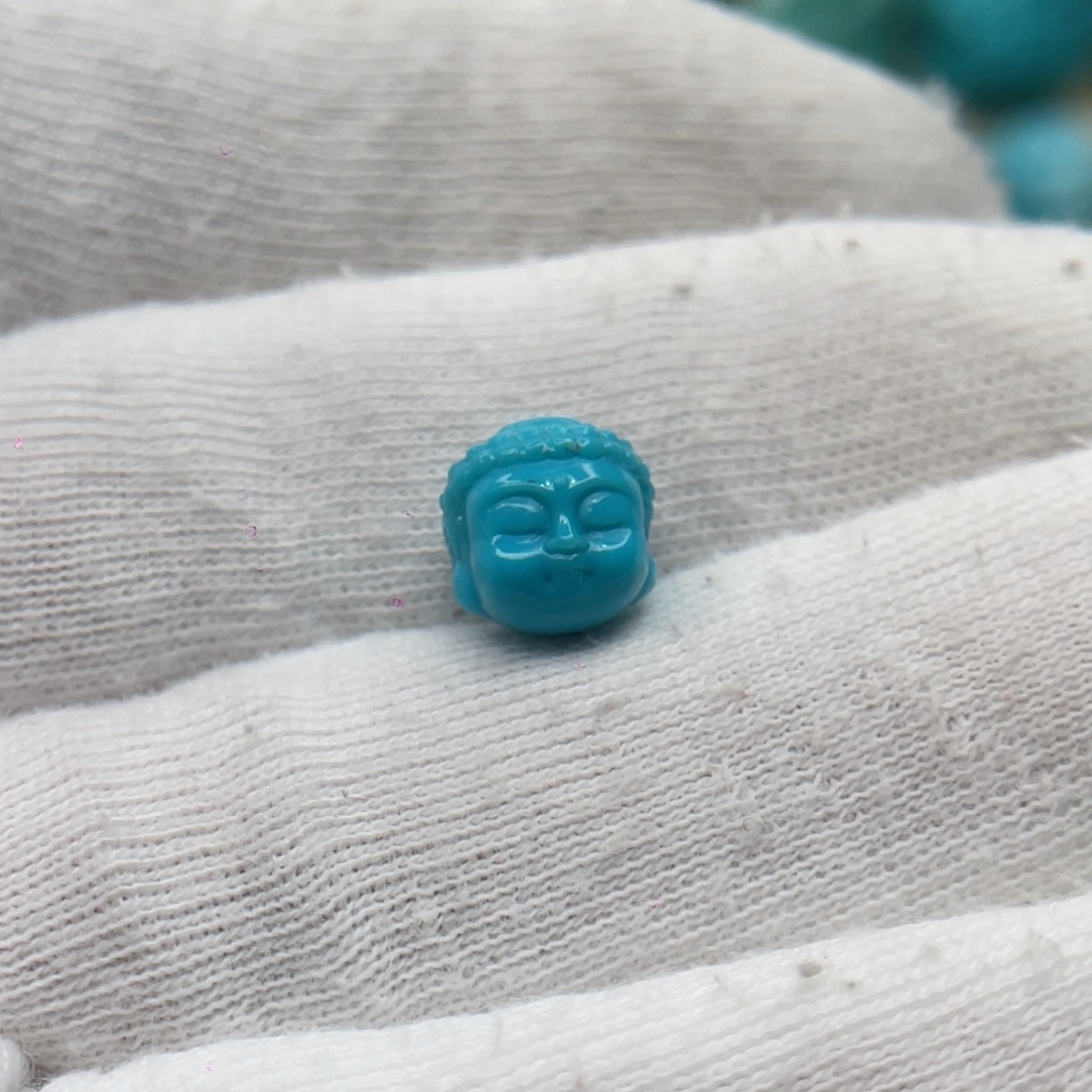 绿松石未镶嵌颈饰卡8.5-9