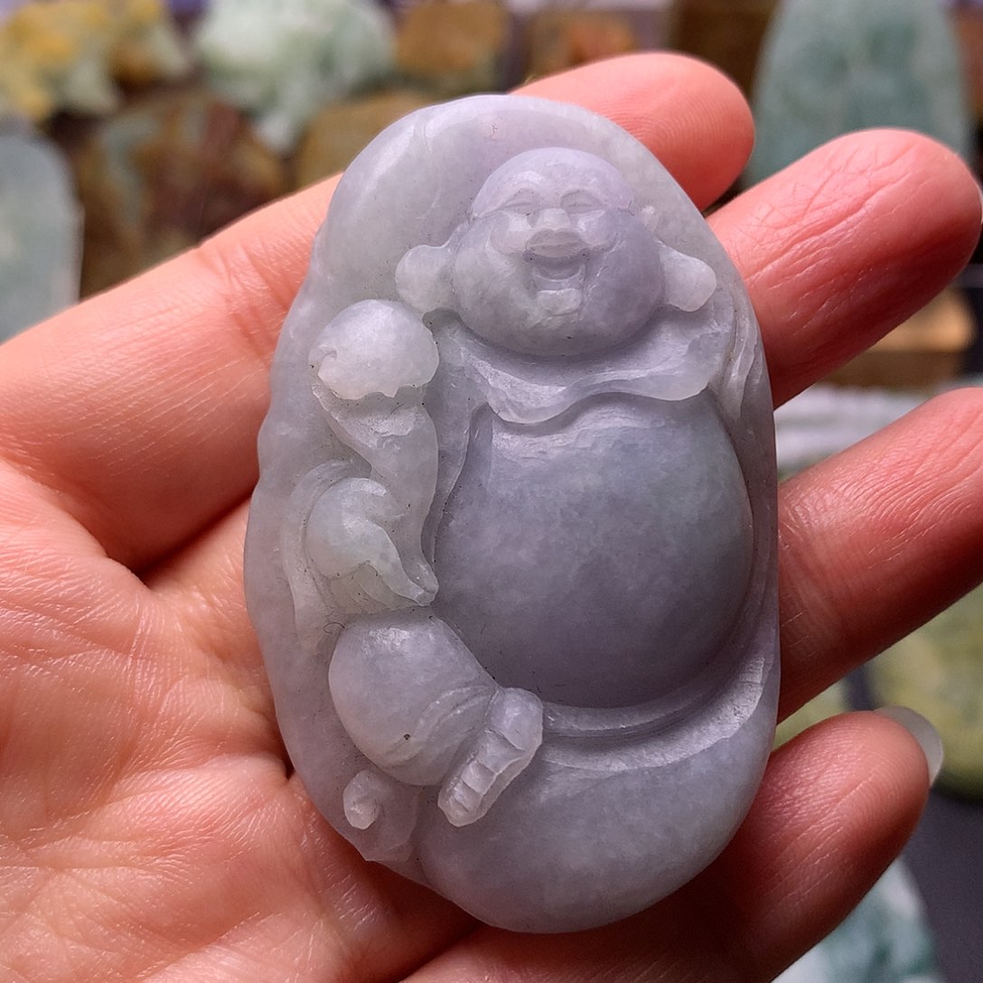 定制翡翠未镶嵌佛