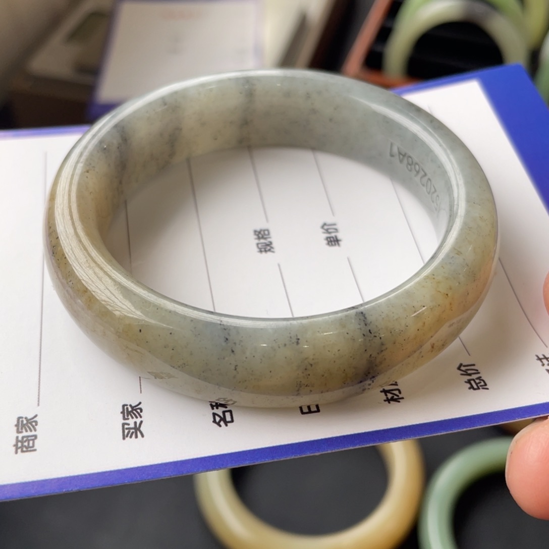 和田玉未镶嵌手镯52