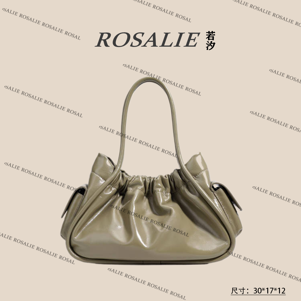 【若汐Rosalie】ZG-M8508-抹茶色轻奢时尚气质百搭女士包包