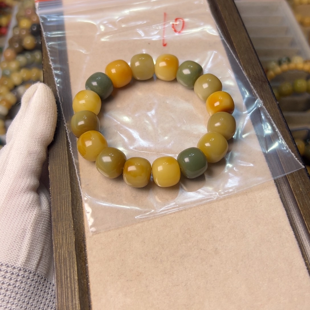 荤***配手串菩提根/象牙果10号彩茶卡14