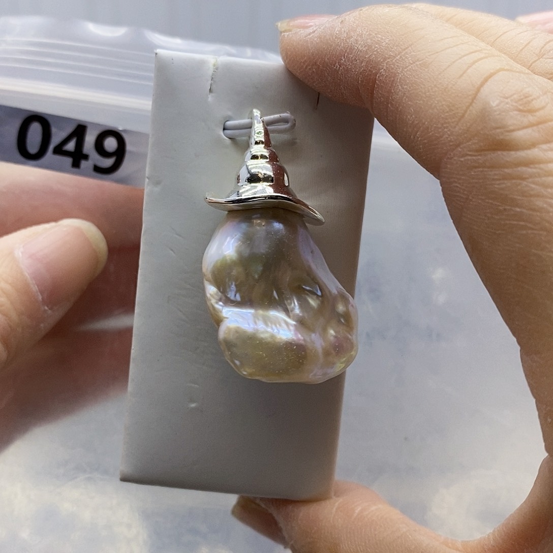 颈饰合金淡水珍珠