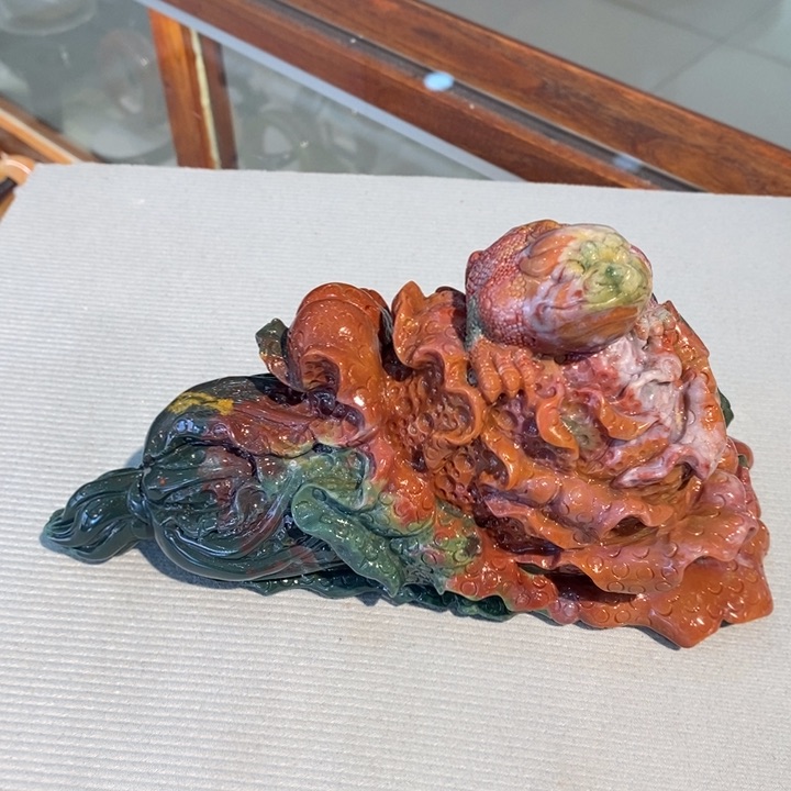 未镶嵌吊坠(不含链)玛瑙/玉髓龙*