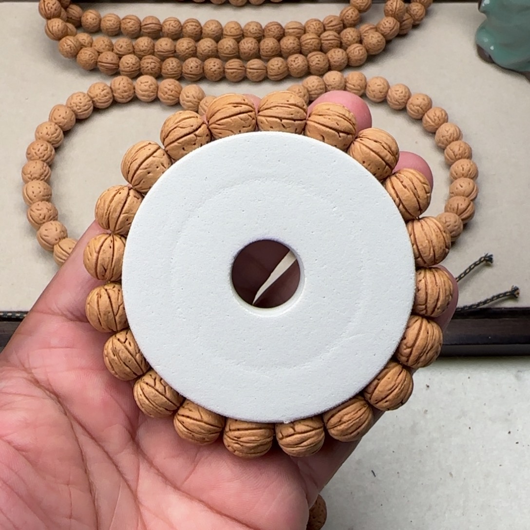 桃核手串13尺寸款脐桃核