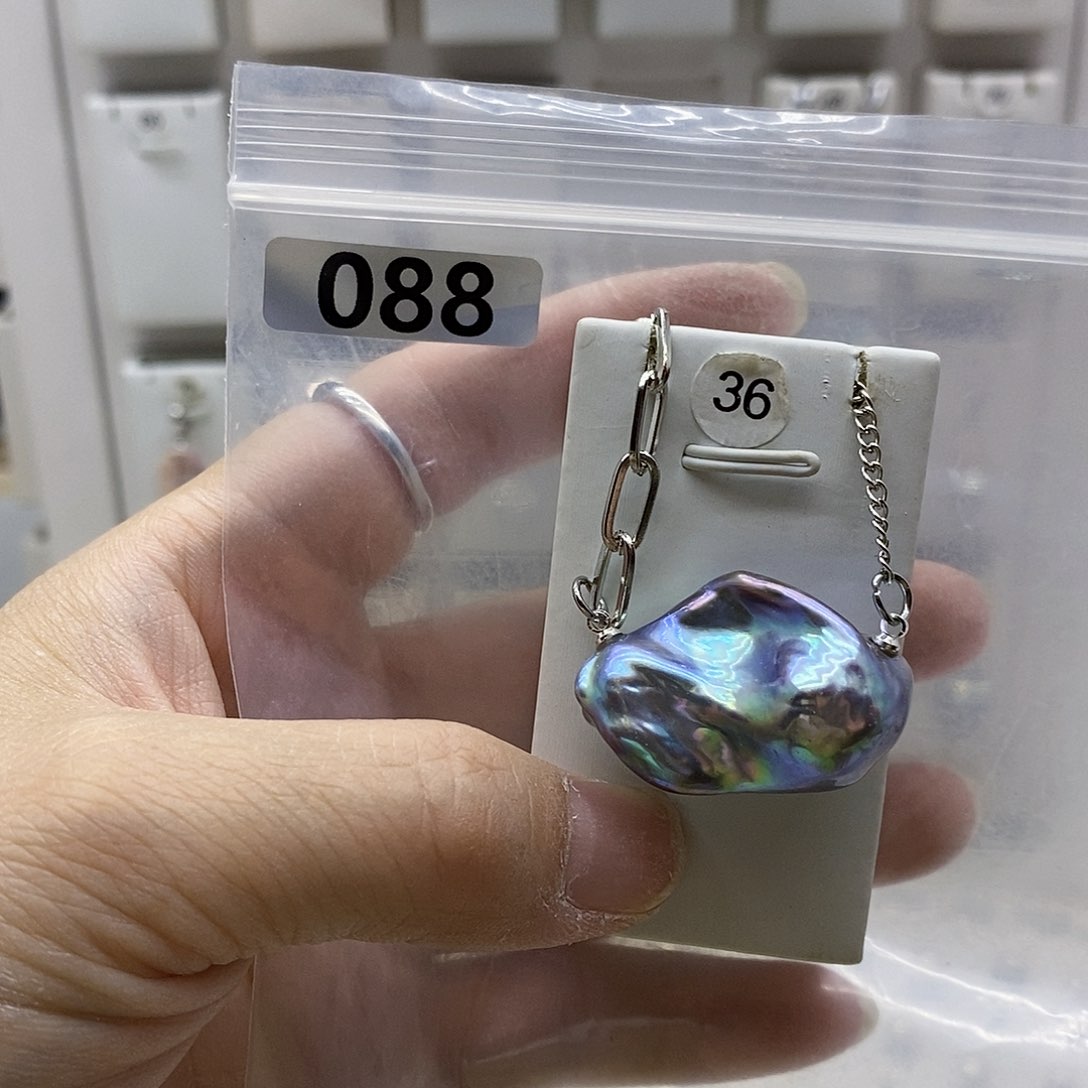 颈饰合金淡水珍珠