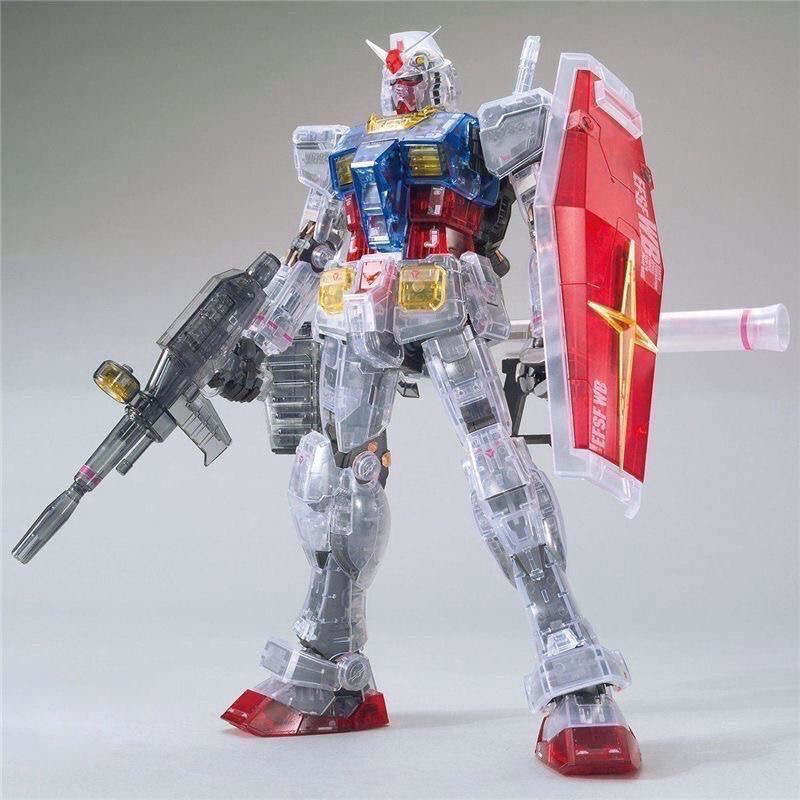 MG 1/100 元祖高达 彩透版 基地限定 拼装模型 RX-78-2