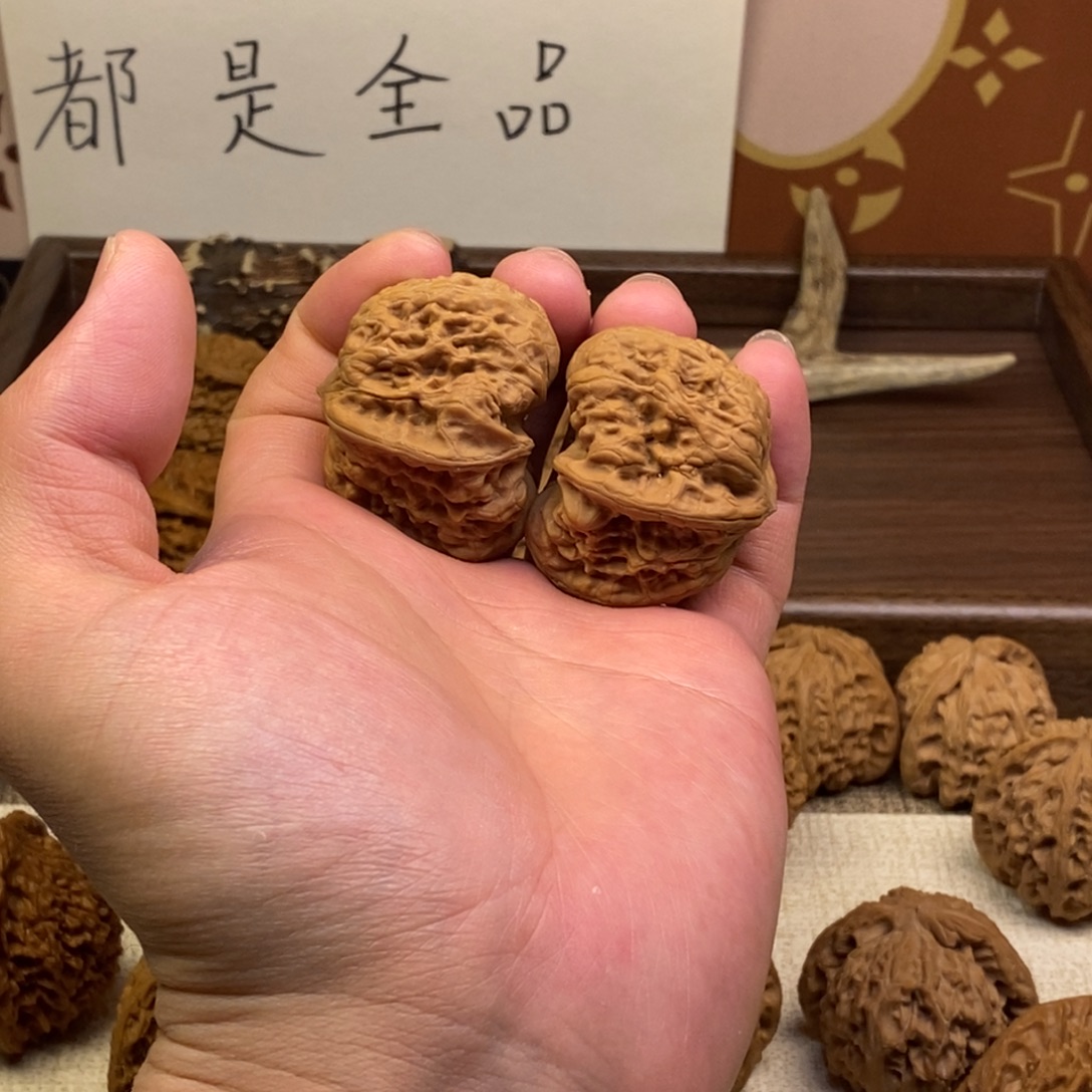 核桃全品平谷凹底40尺寸带蟾形