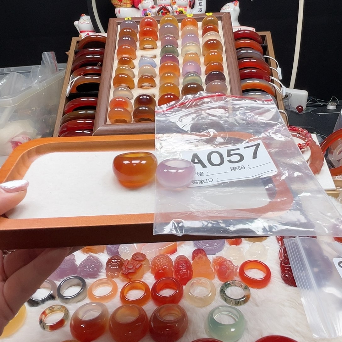 *****玛瑙/玉髓未镶嵌戒指