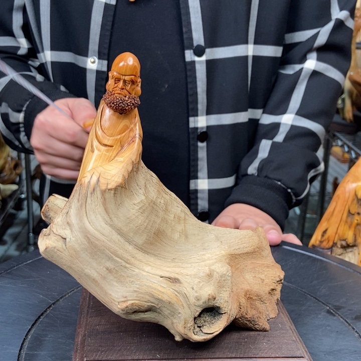 柏木（崖柏）随型摆件