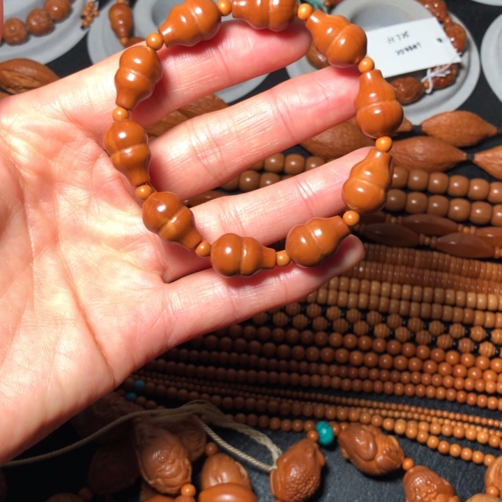 橄榄核手串/手链1.1x1.5小美葫芦10颗