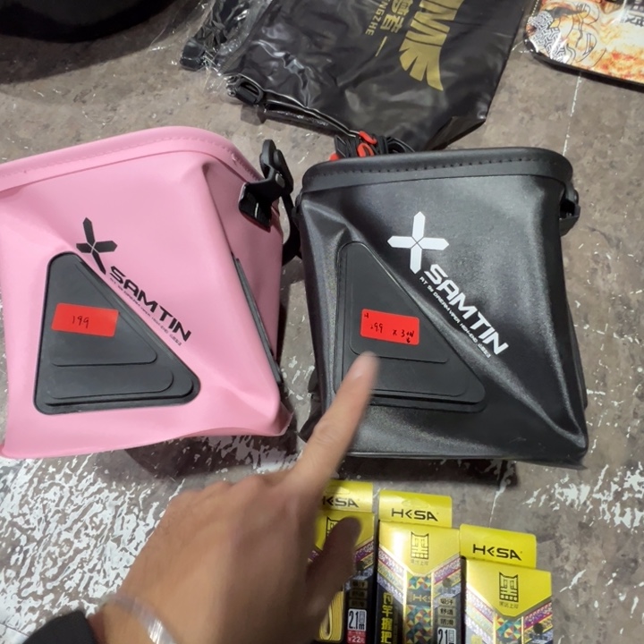 雷臣折叠打水桶黑色一个