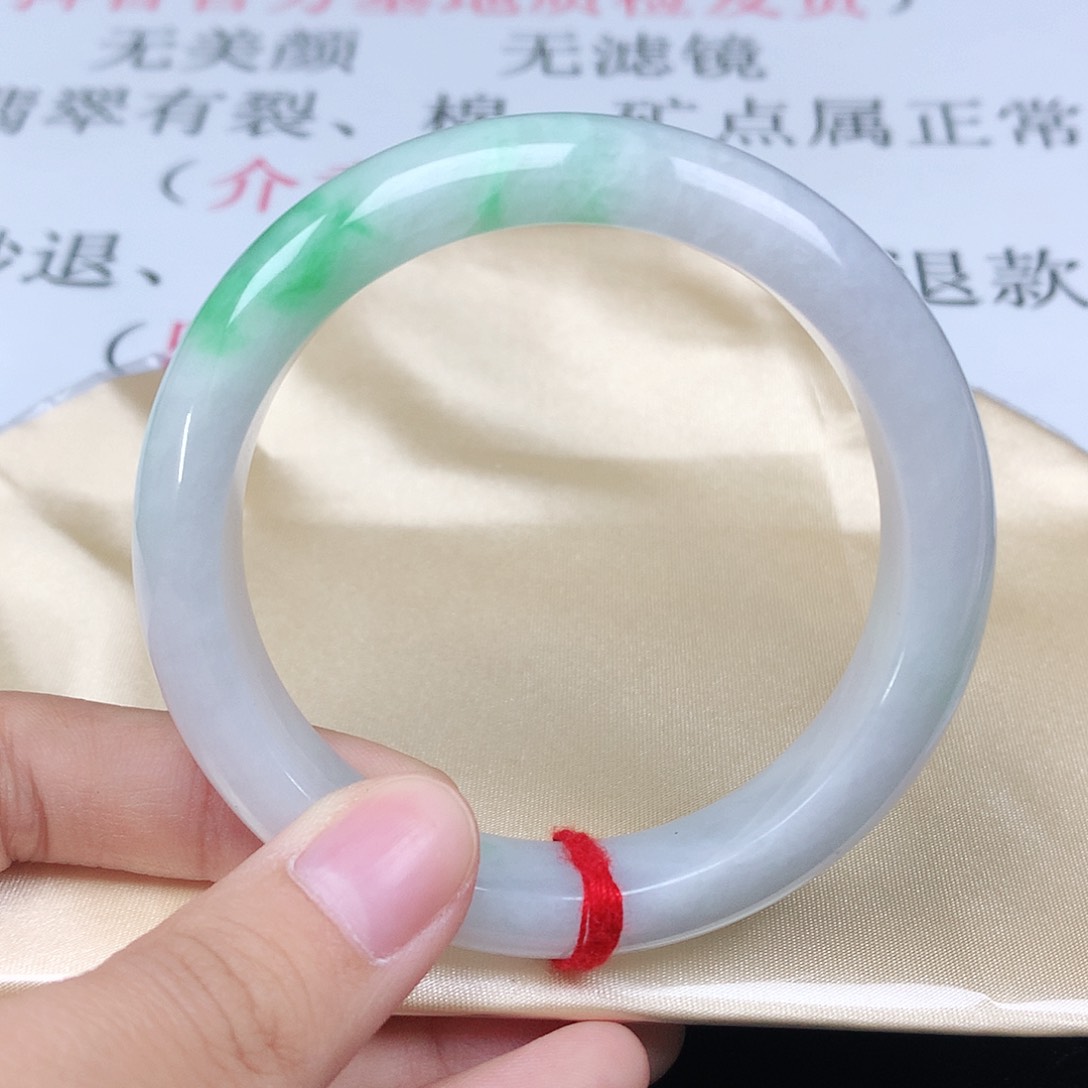 翡翠手镯未镶嵌5808正