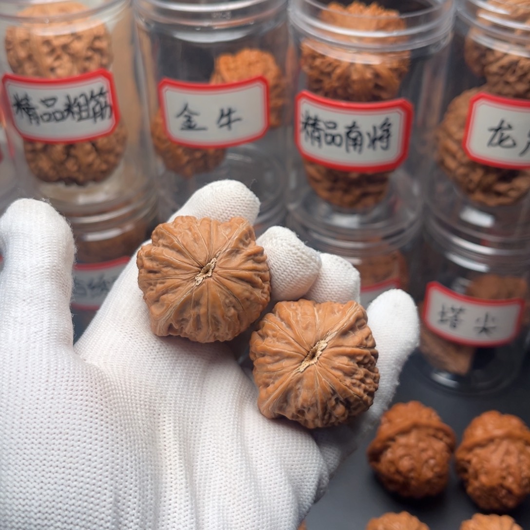 别***生文玩核桃把件40全品铁锤妹妹