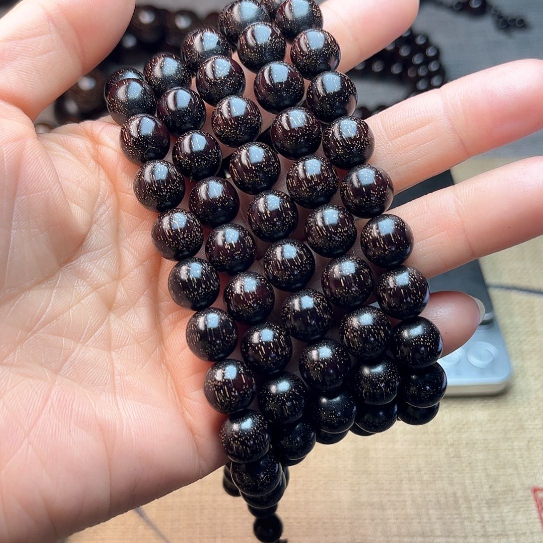 檀香紫檀（小叶紫檀）李*1.0 108颗 爆 差价