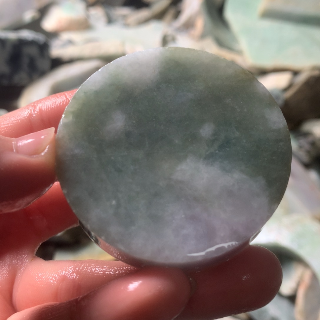 翡翠颈饰未镶嵌缅甸翡翠