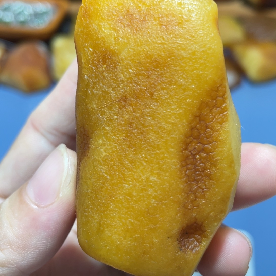未镶嵌定制蜜蜡随形