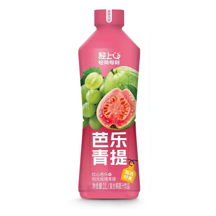 轻上 -芭乐青提1L/瓶