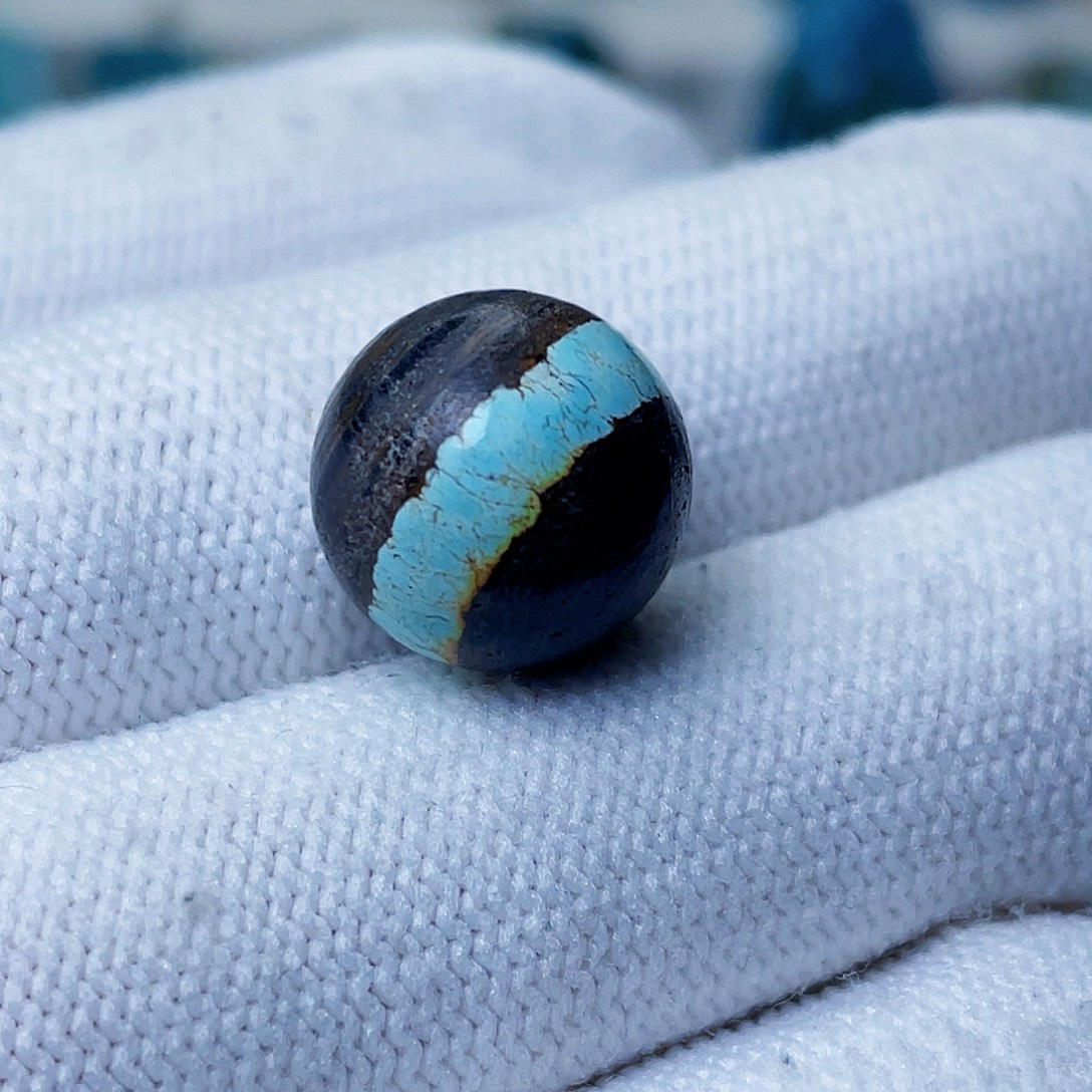 绿松石未镶嵌圆珠13