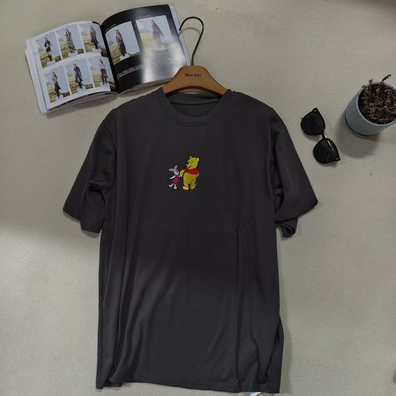 维尼熊短袖 A 灰色 3065