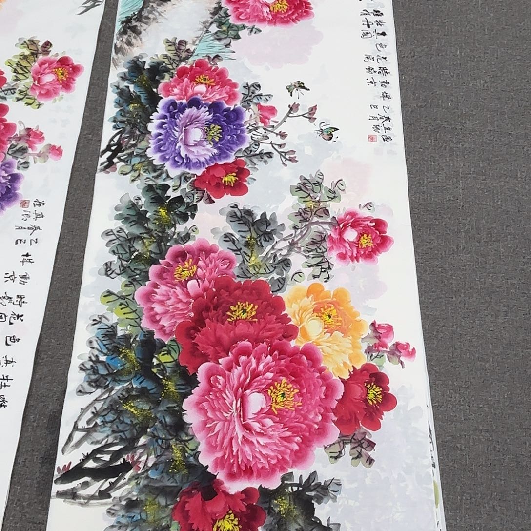 国画国画作品多次入选国内外