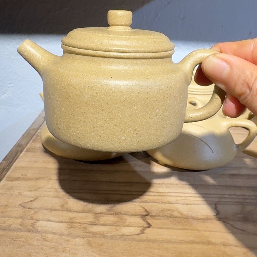 本山绿泥茶壶梨皮150毫升左右