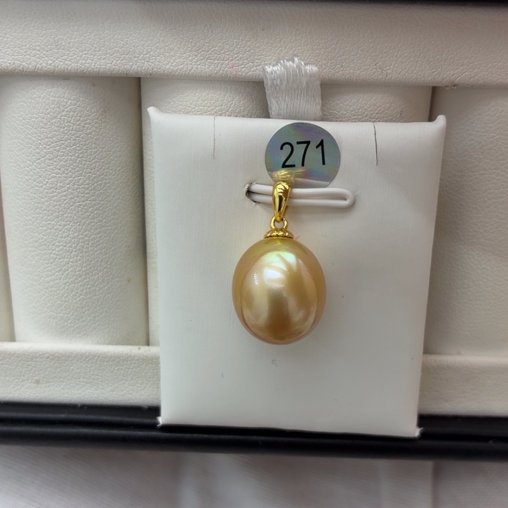 银S925镶嵌颈饰海水珍珠