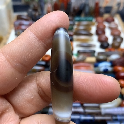 玛瑙/玉髓合金颈饰