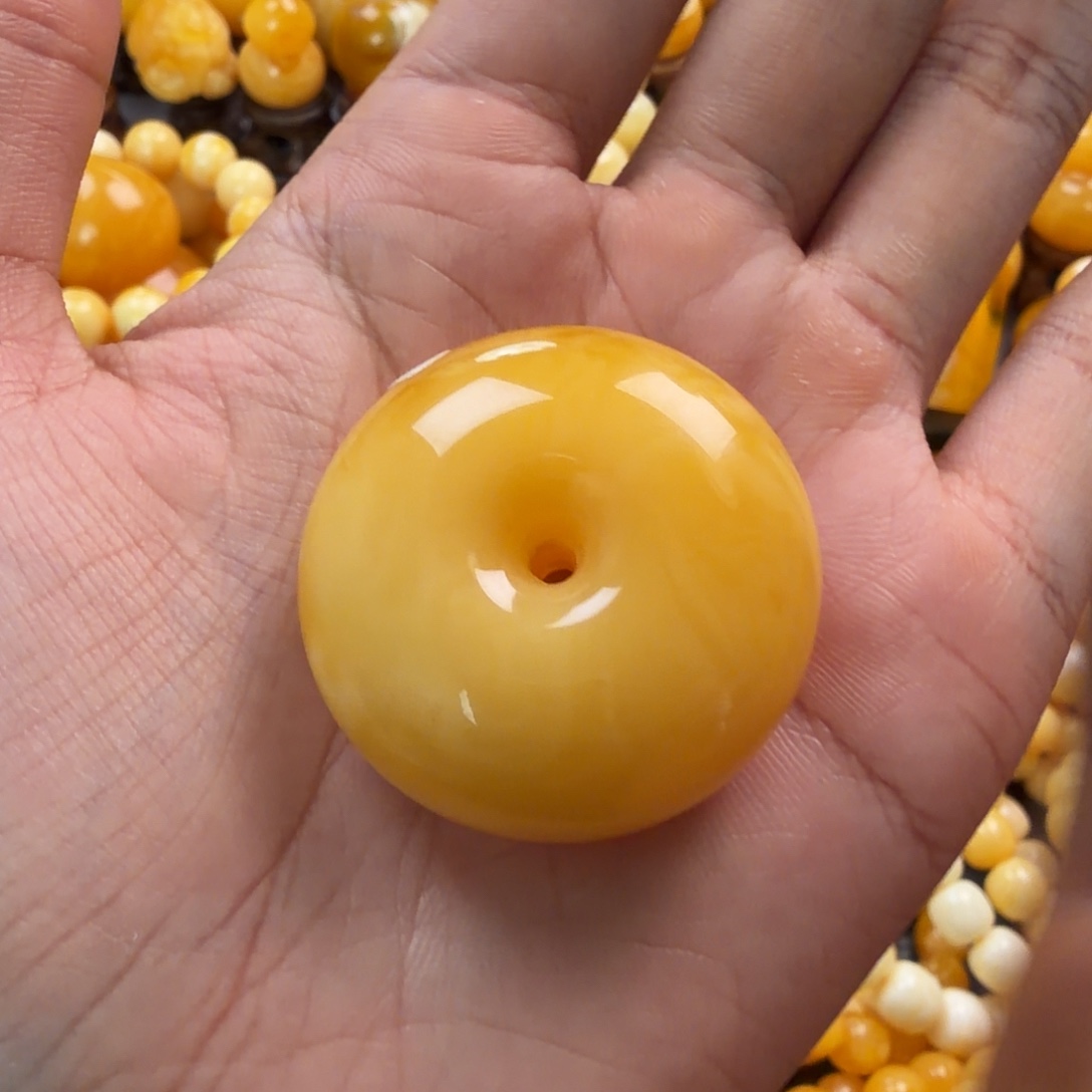 琥珀未镶嵌珠宝奇石21g