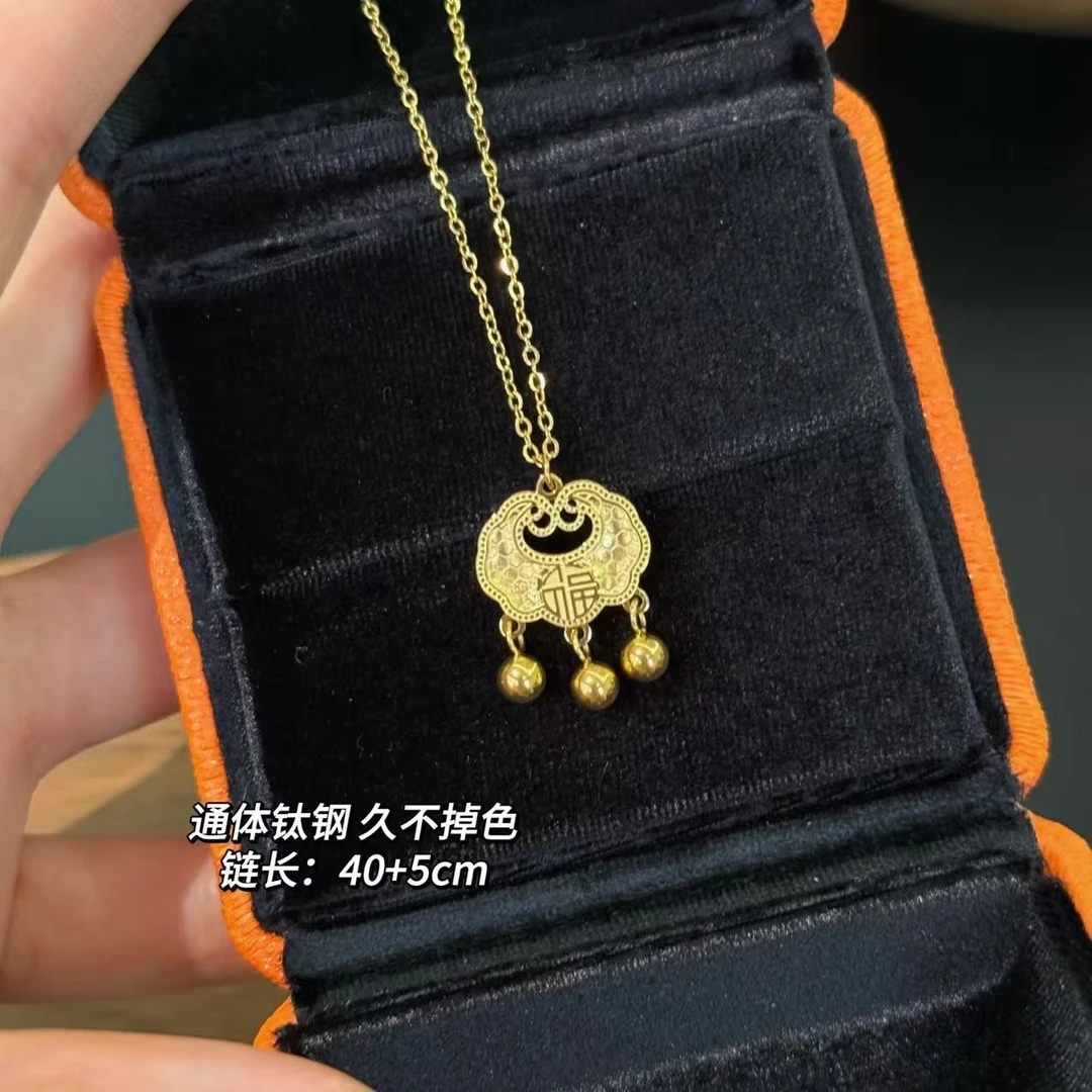 钛钢项链 BIBI【龙鳞锁包】项链X145