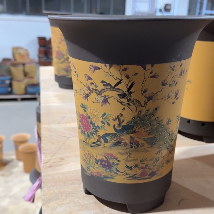 花盆紫砂破损补发