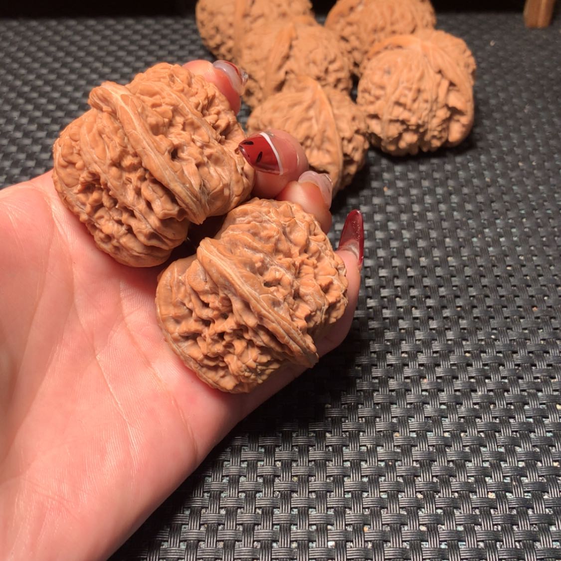 【闪购商品】文玩核桃吊坠C***_四座楼